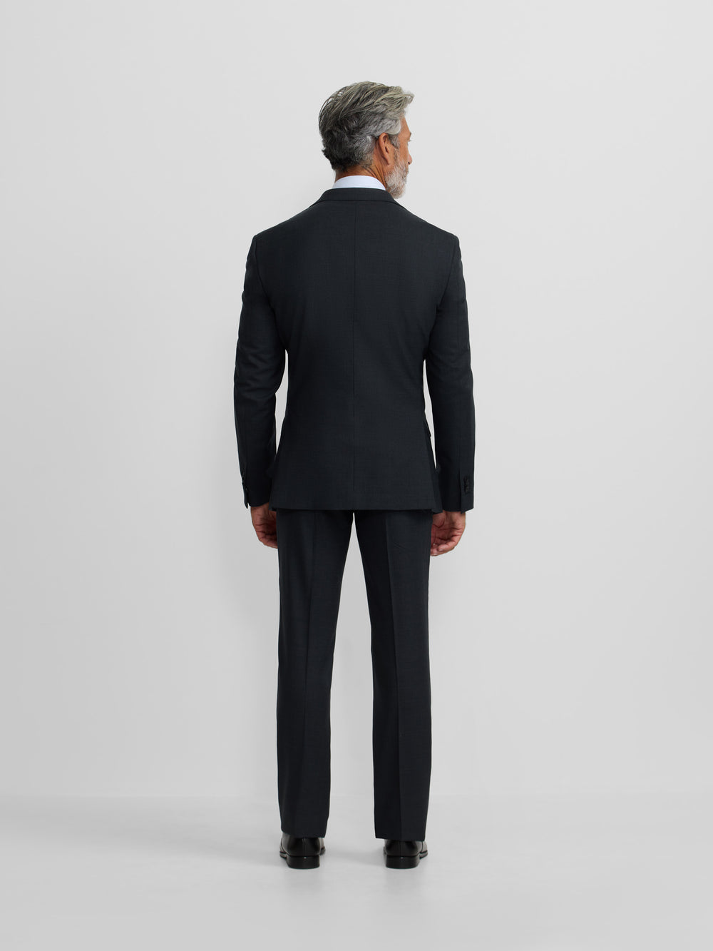 Natural stretch gray suit jacket