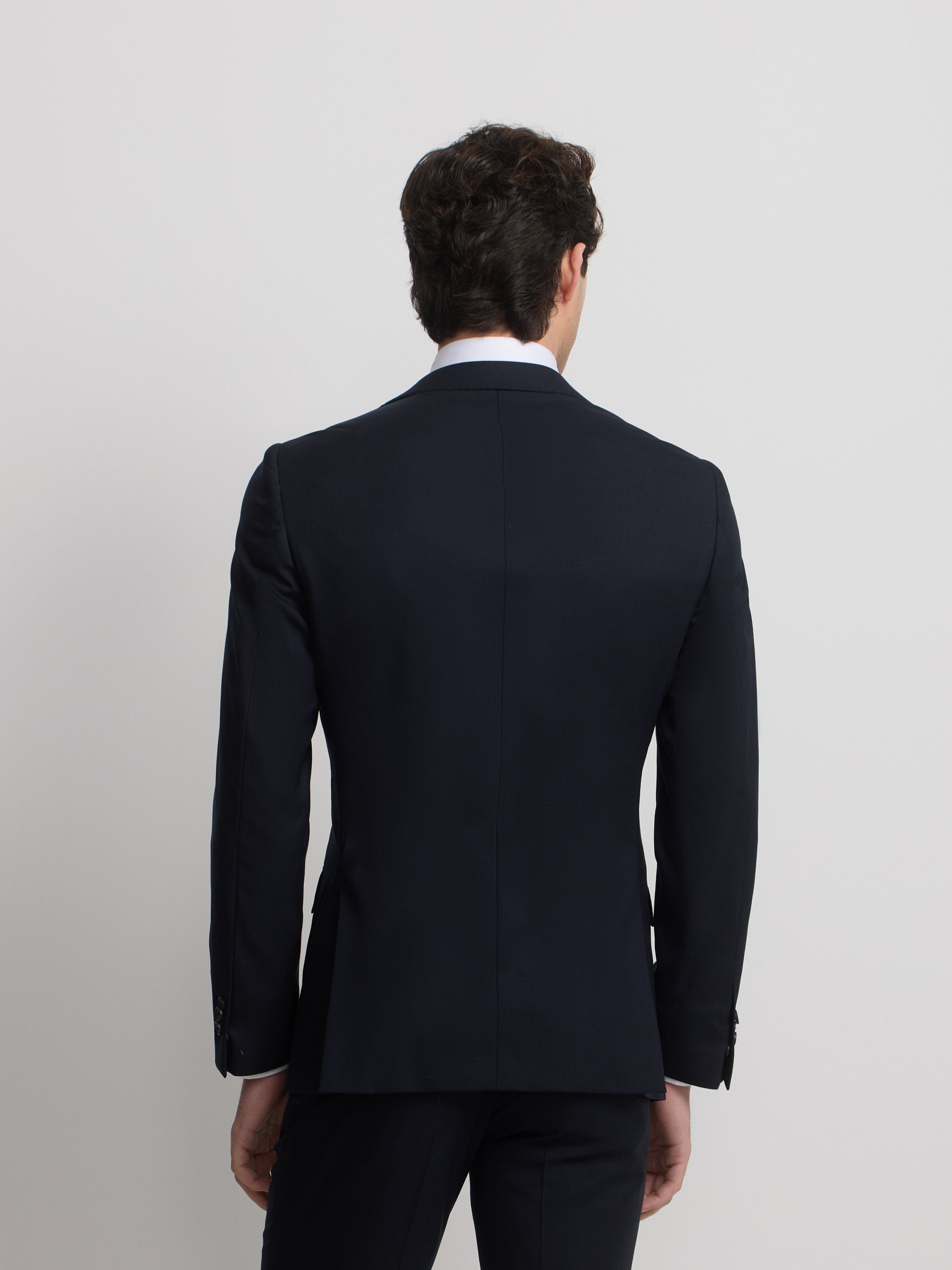 Veste de costume structurée bleu marine