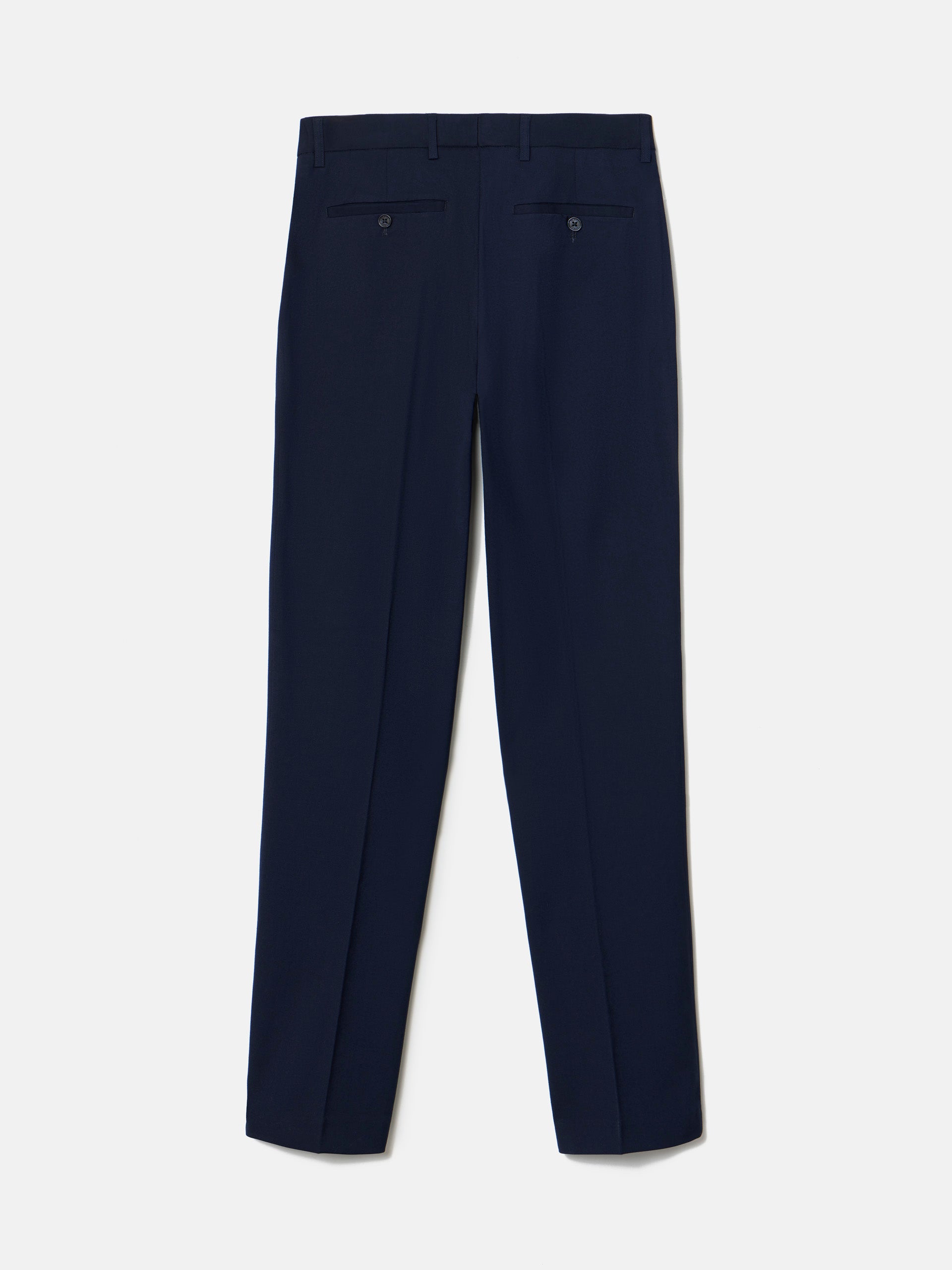 Essential navy blue suit trousers