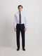 Essential navy blue suit trousers