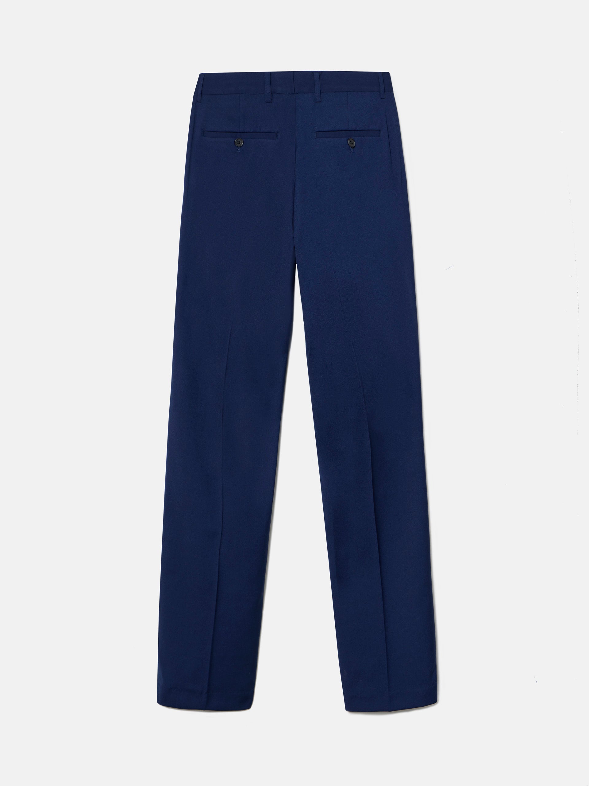 Essential medium blue suit trousers