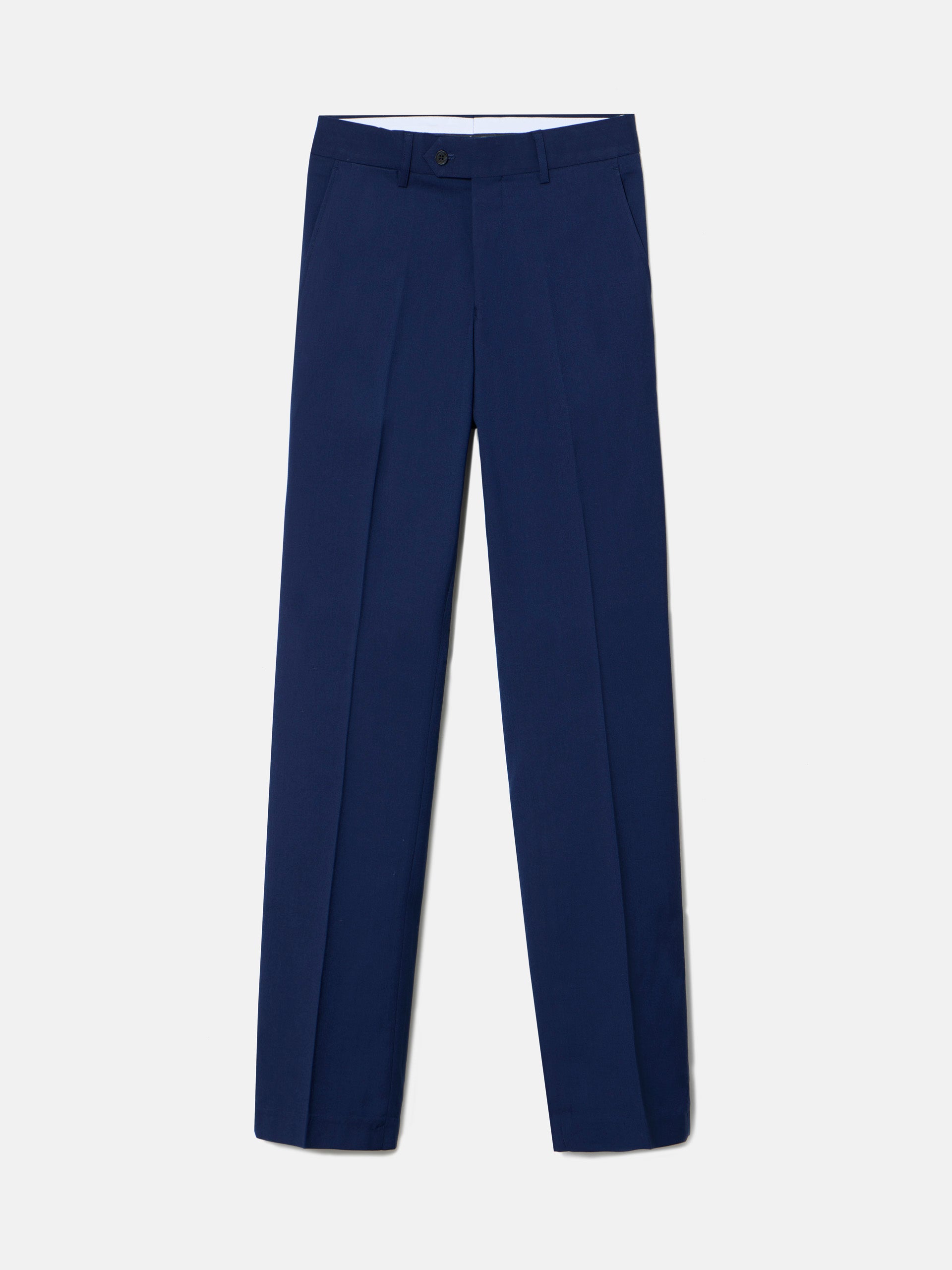 Essential medium blue suit trousers