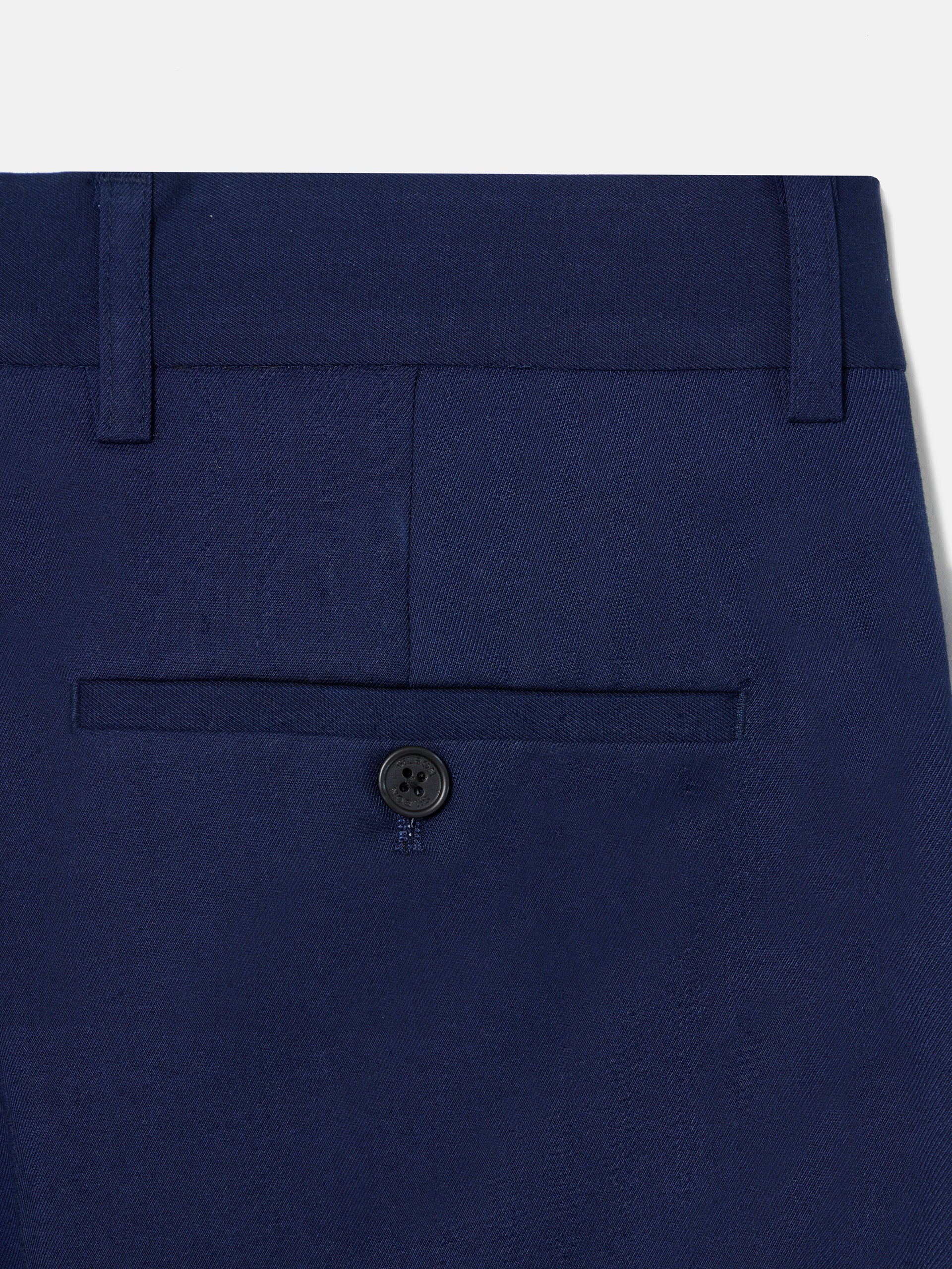 Essential medium blue suit trousers