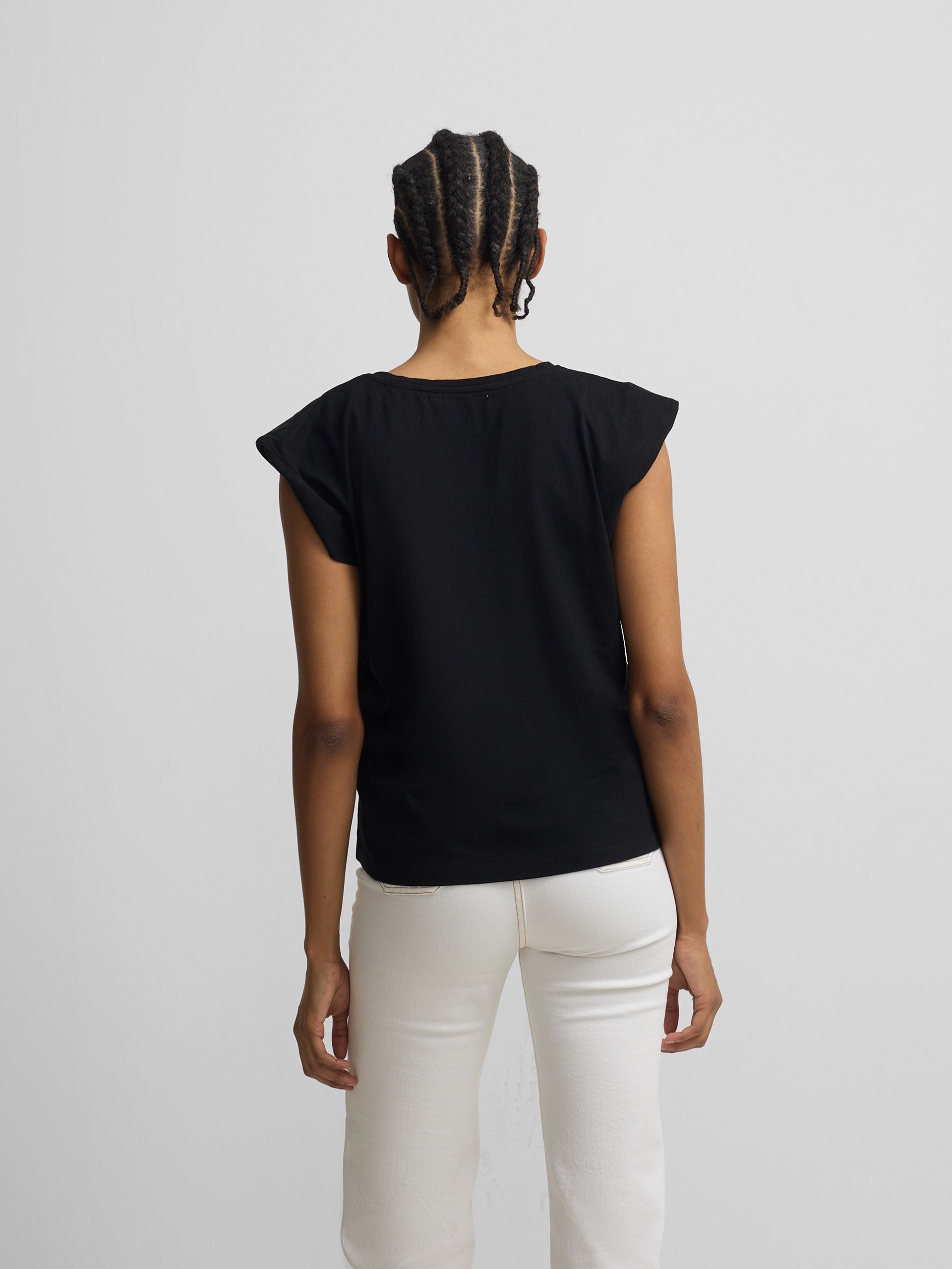 T-shirt femme sun noire