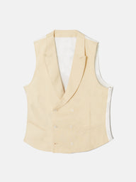 Chaleco chaque clasico camel