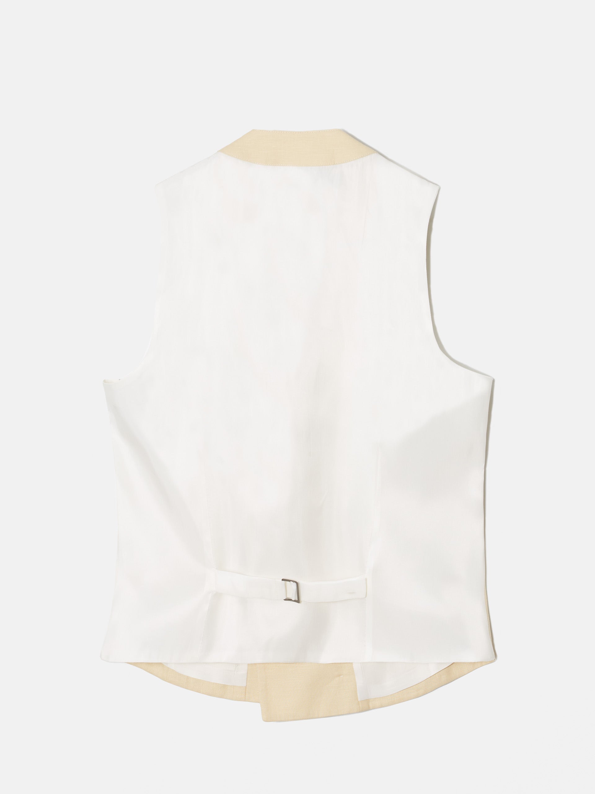 Classic camel morning coat vest