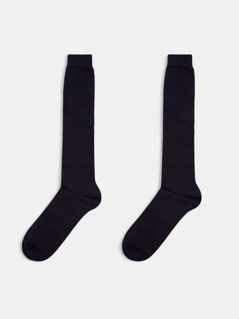 Navy blue tailoring sock