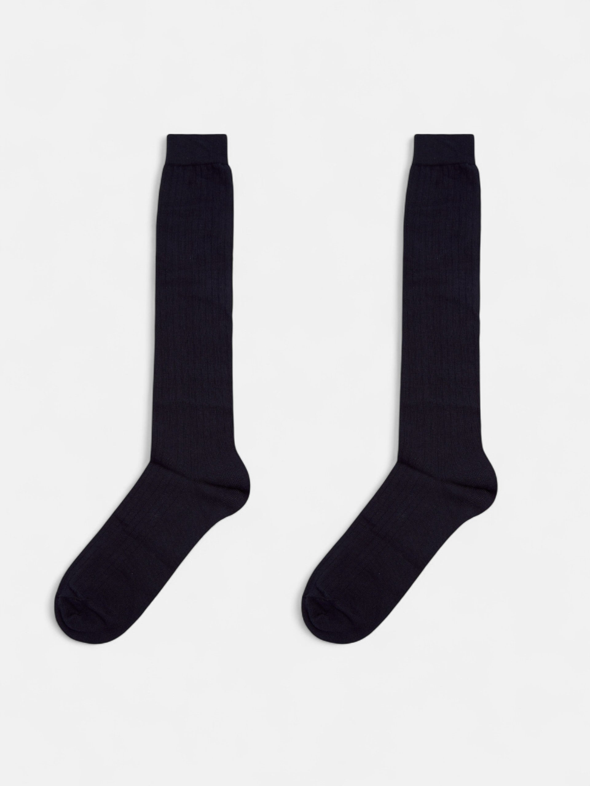Navy blue tailoring sock