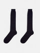 Navy blue tailoring sock
