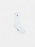 Kids white sport sock