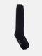 Black tailoring sock Silbon