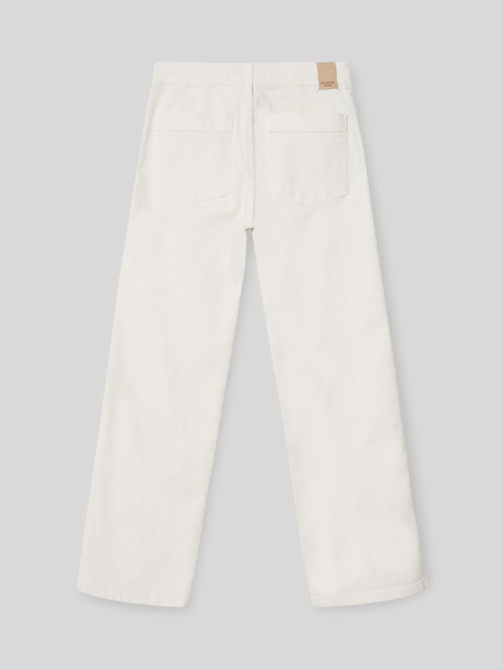 Pantalon femme culotte poches écru