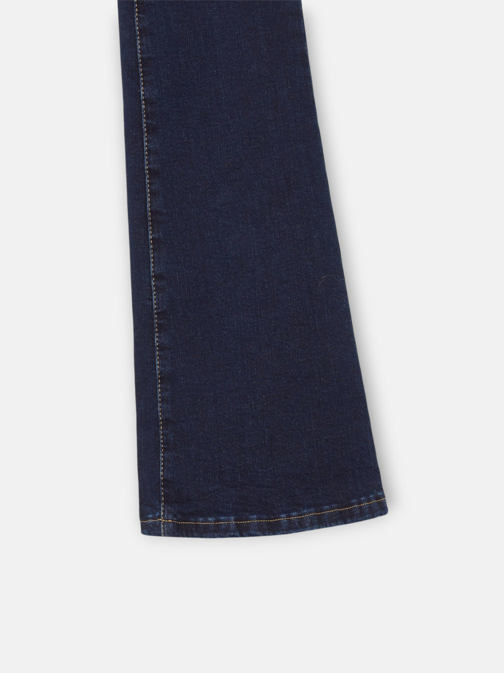 Women's navy blue boot cut trousers