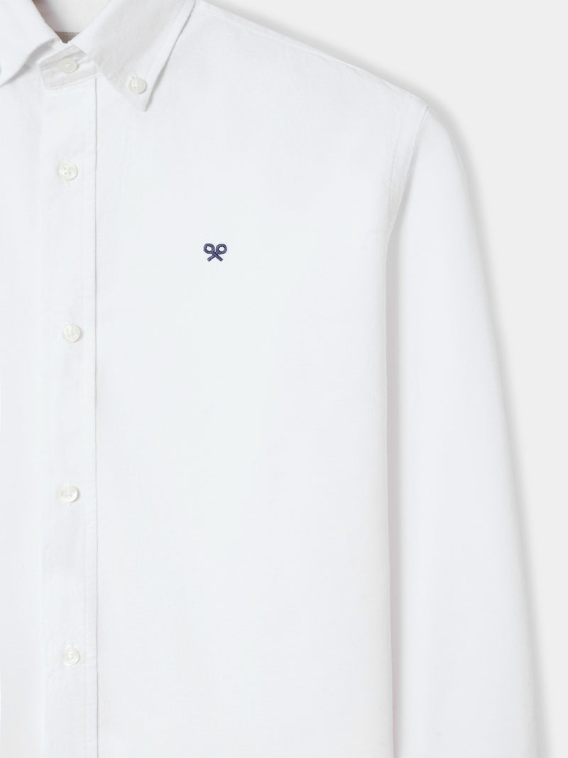 Chemise sport oxford blanche