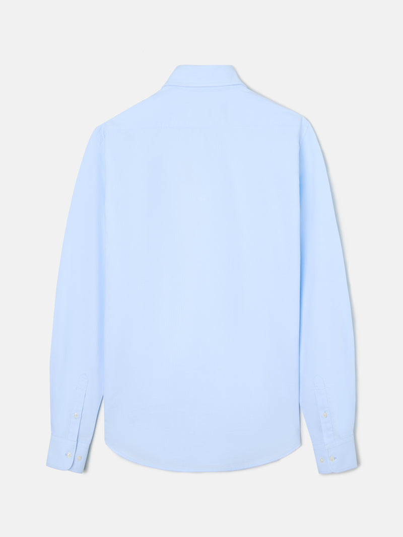 Polo sport oxford bleu ciel