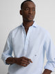 Polera sport oxford celeste