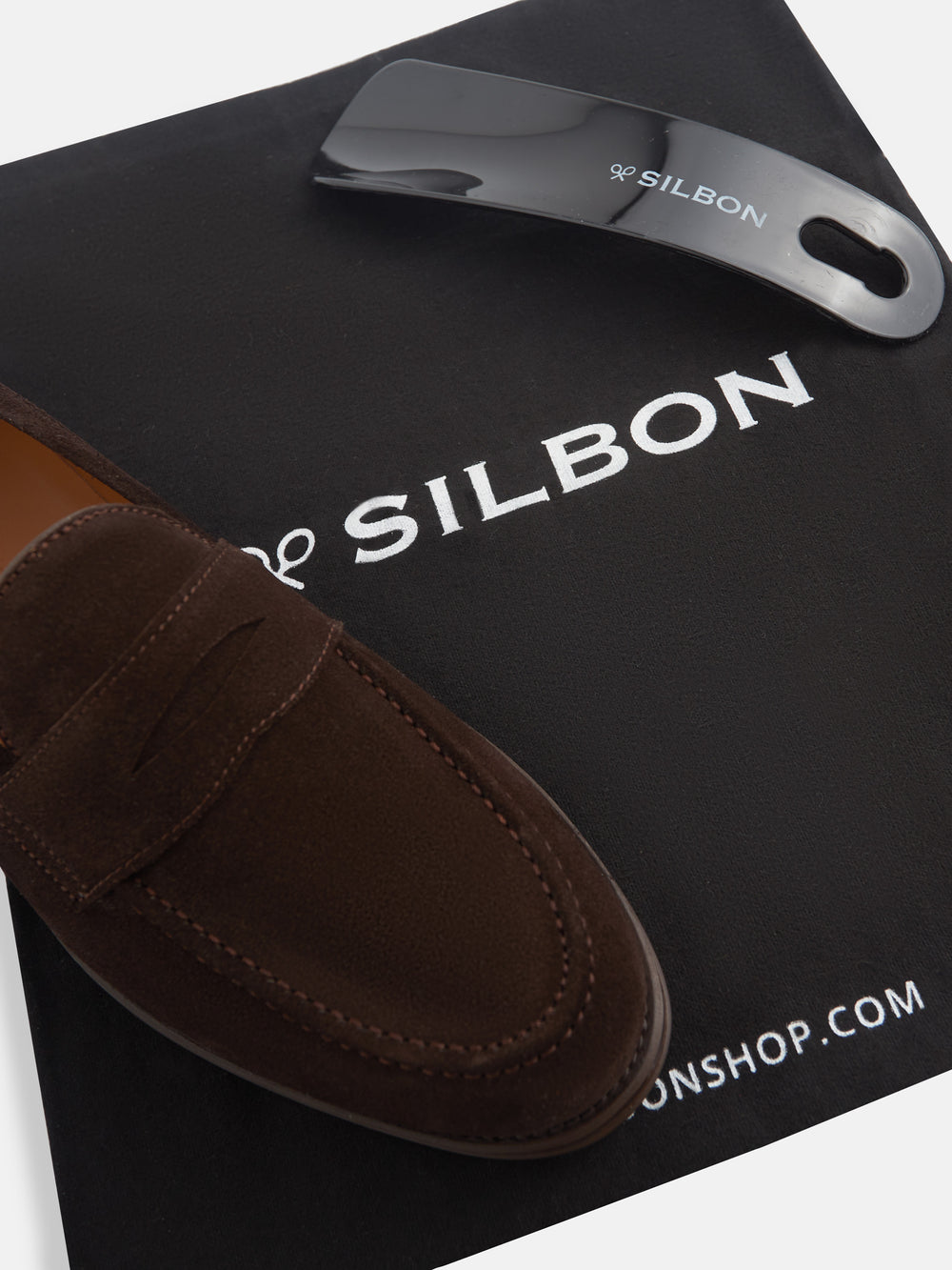 Zapato penny ante marron