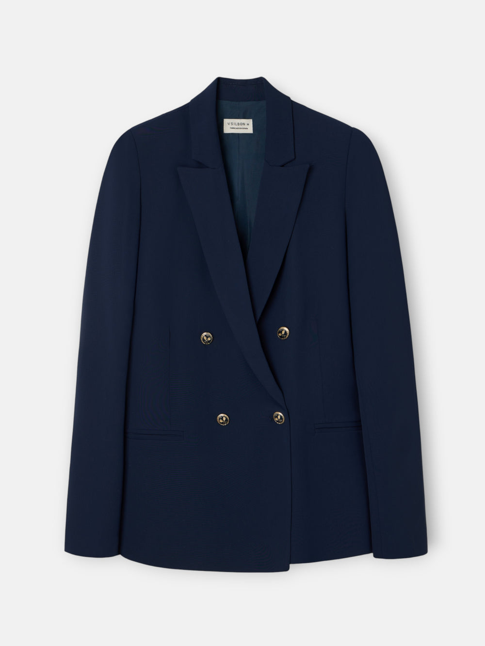 Veste blazer femme classique bleu marine