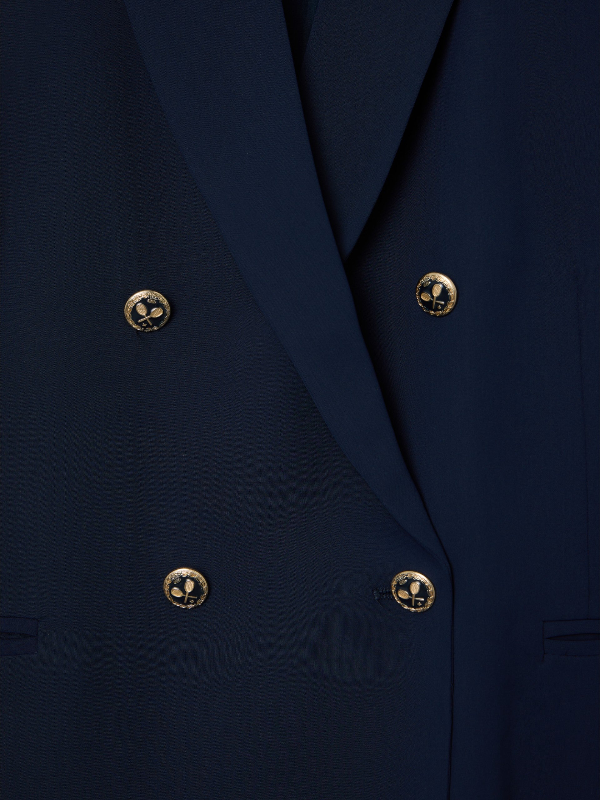 Veste blazer femme classique bleu marine