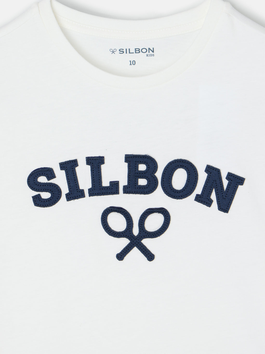 T-shirt enfant raquette demi blanche