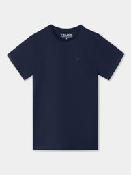 T-shirt Silbon minilogo bleu marine