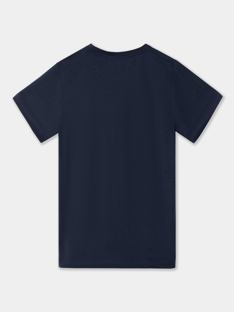 T-shirt Silbon minilogo bleu marine