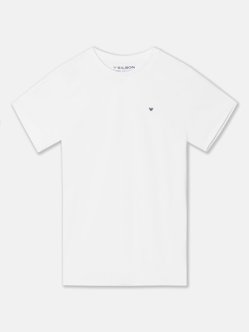 Camiseta Silbon minilogo branco