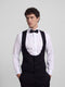 Gilet smoking classique noir