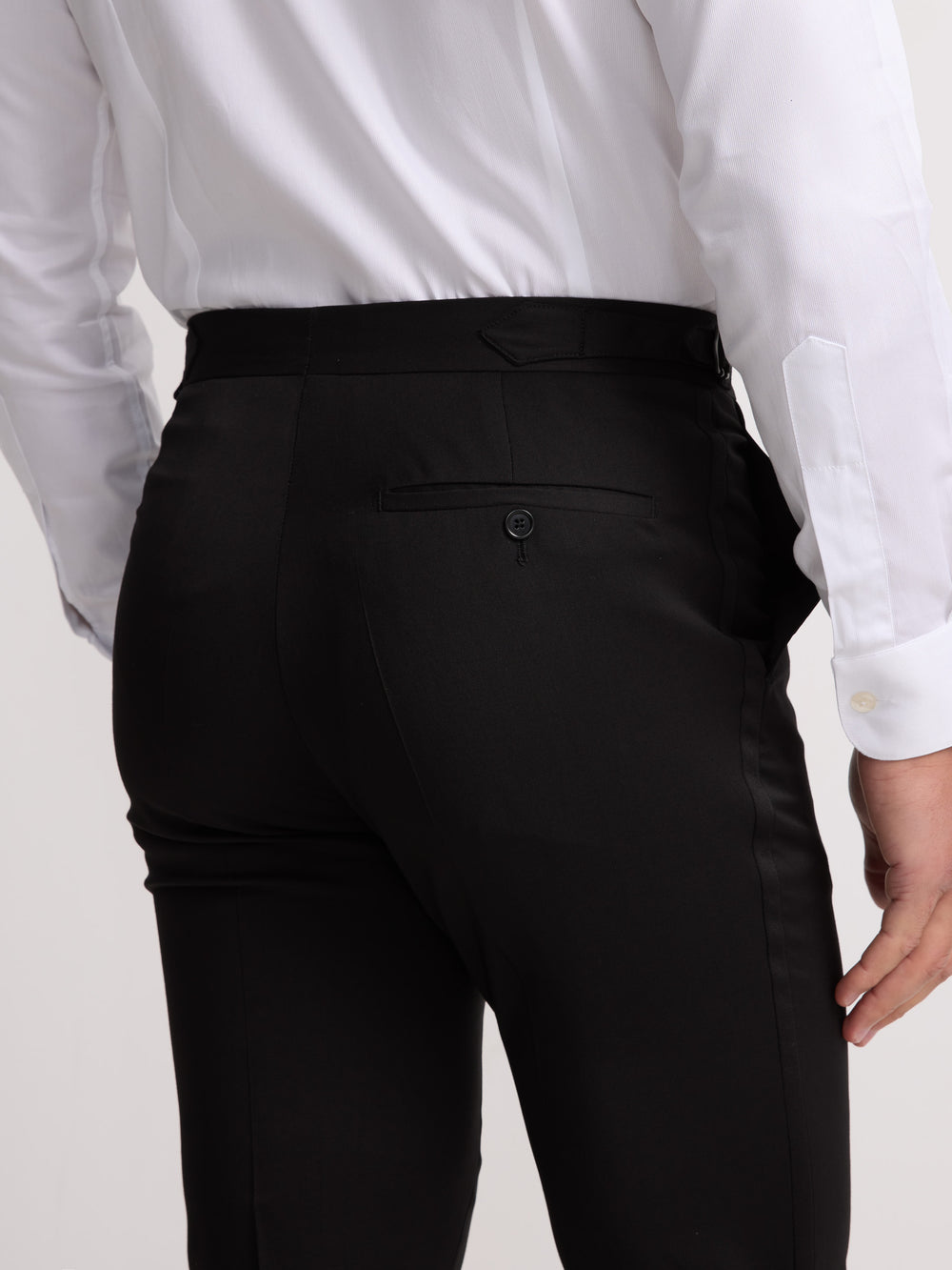 Pantalon smoking classique noir