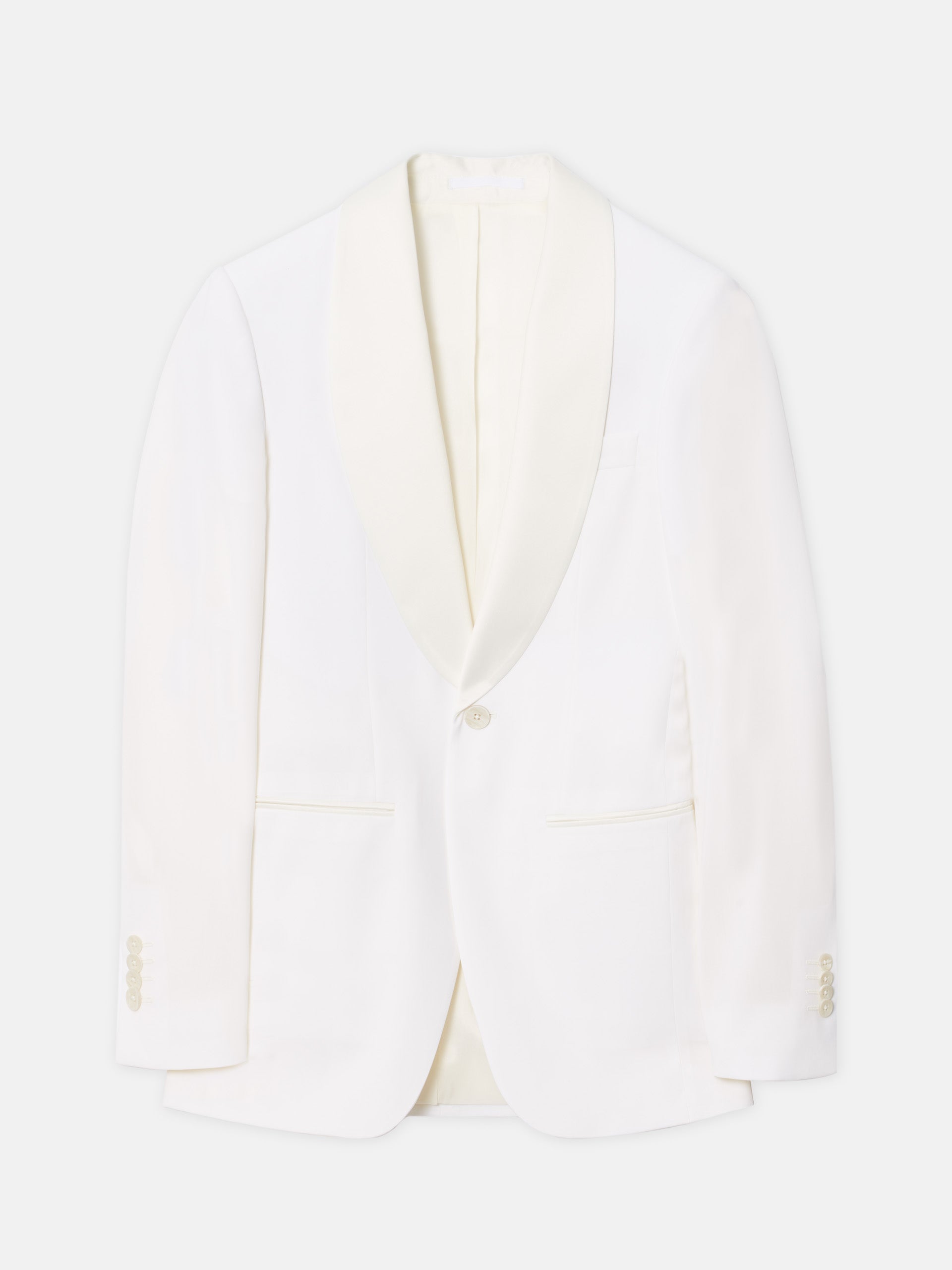 Veste de smoking blanche Silbon