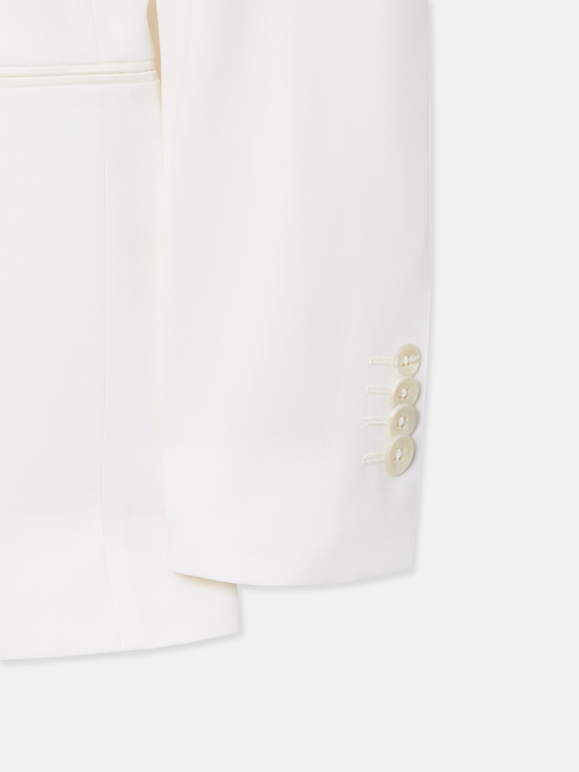 Veste de smoking blanche Silbon