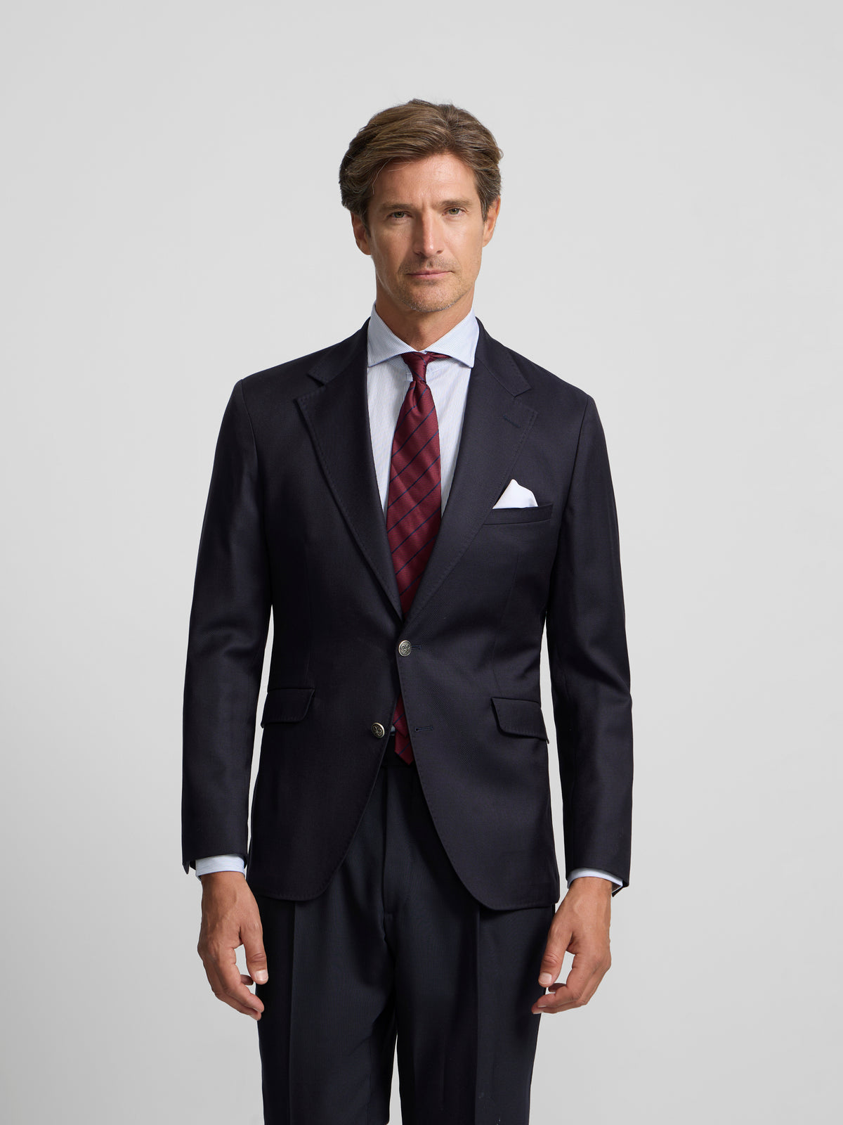 Americana stretch clasica navy