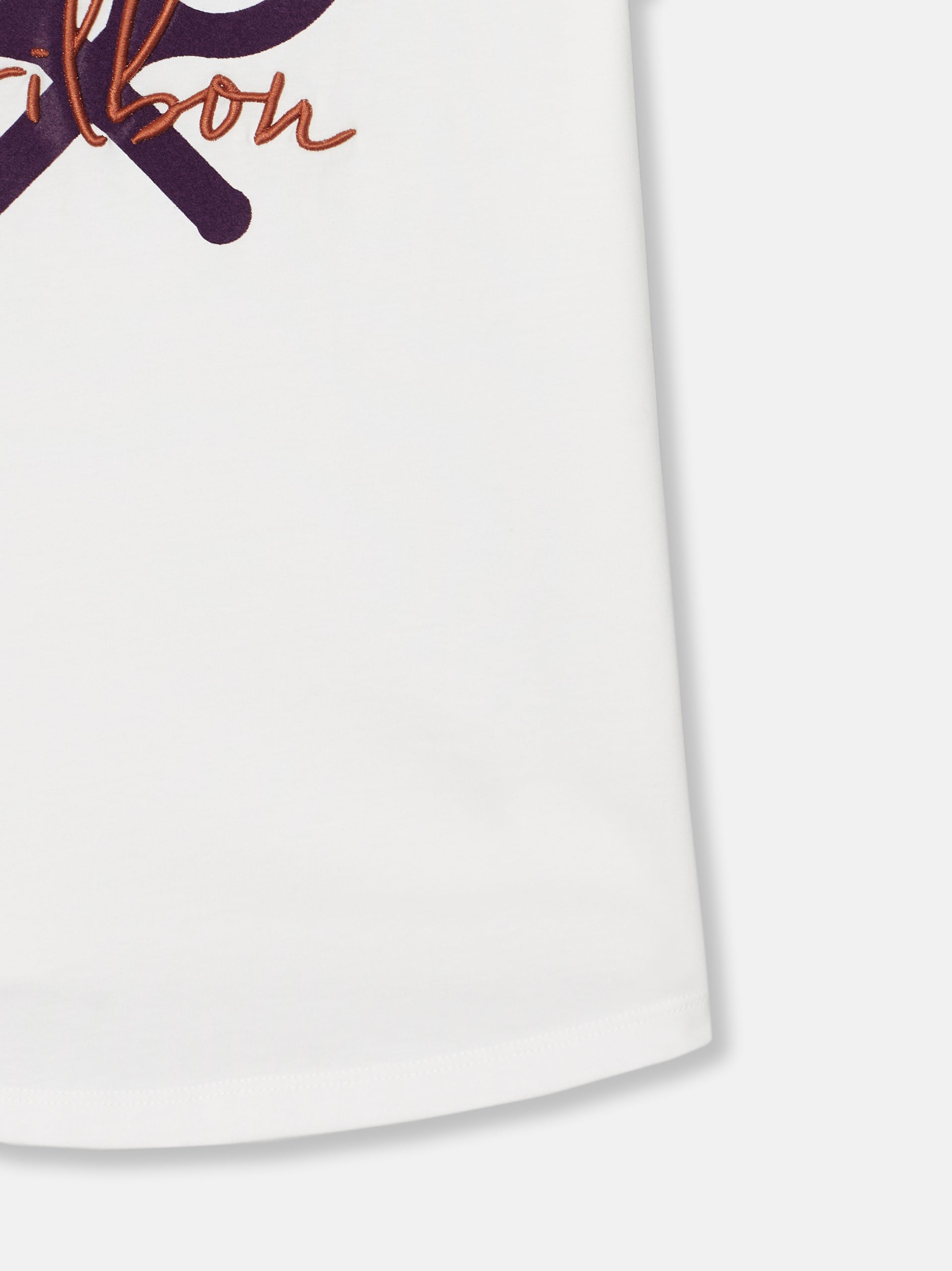 T-shirt femme classique écru