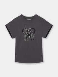 Camisola mulher manga enrolada preta