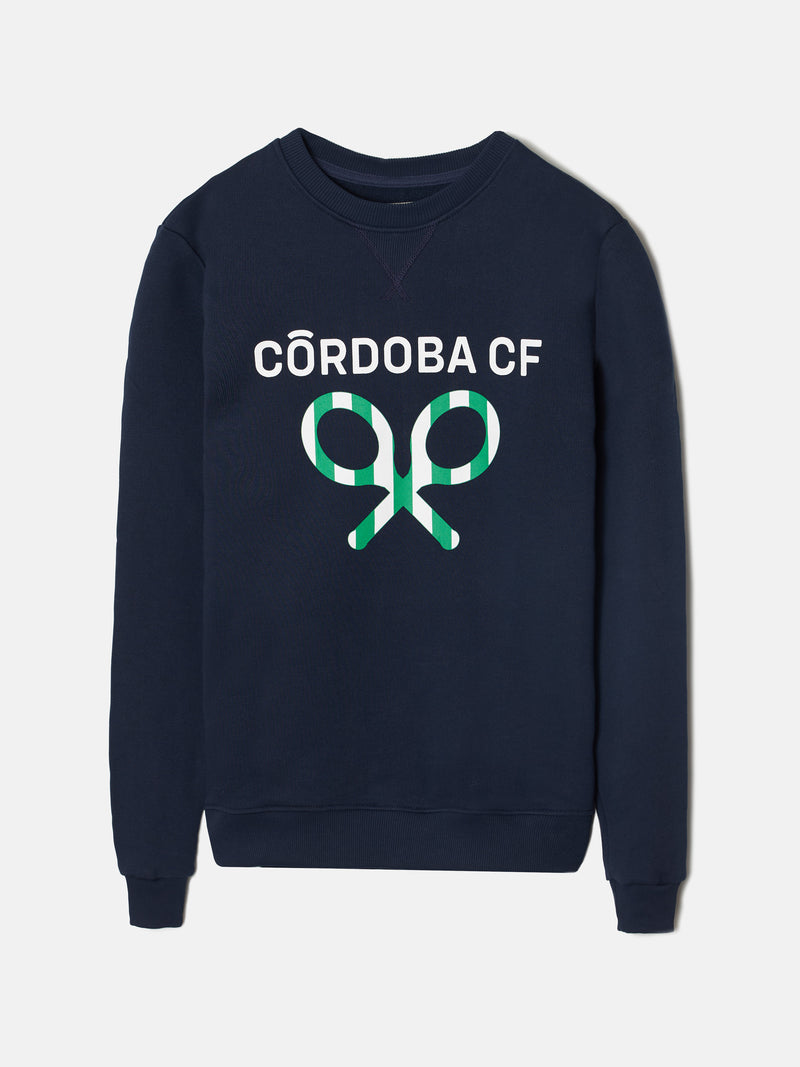 Sudadera cordoba cf azul marino