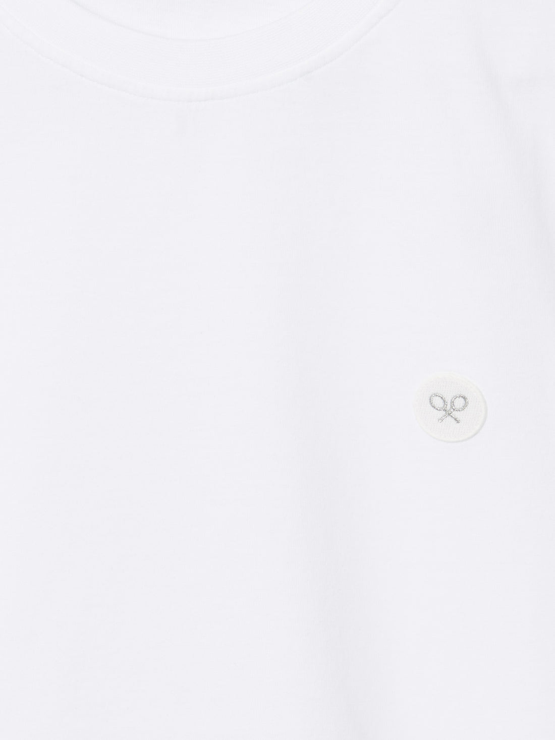 T-shirt femme sunny raquette blanche