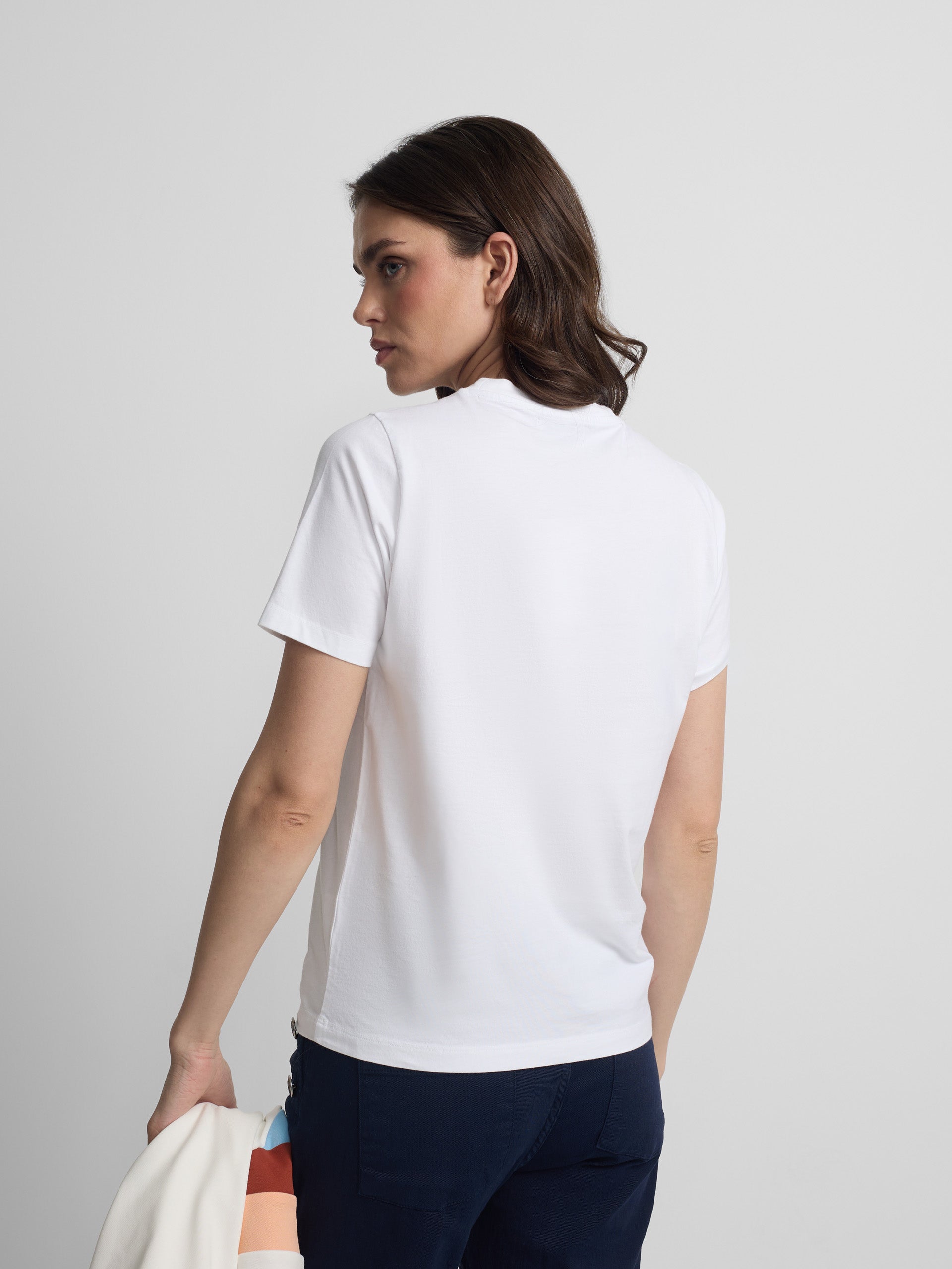 Camiseta woman sunny raqueta blanca