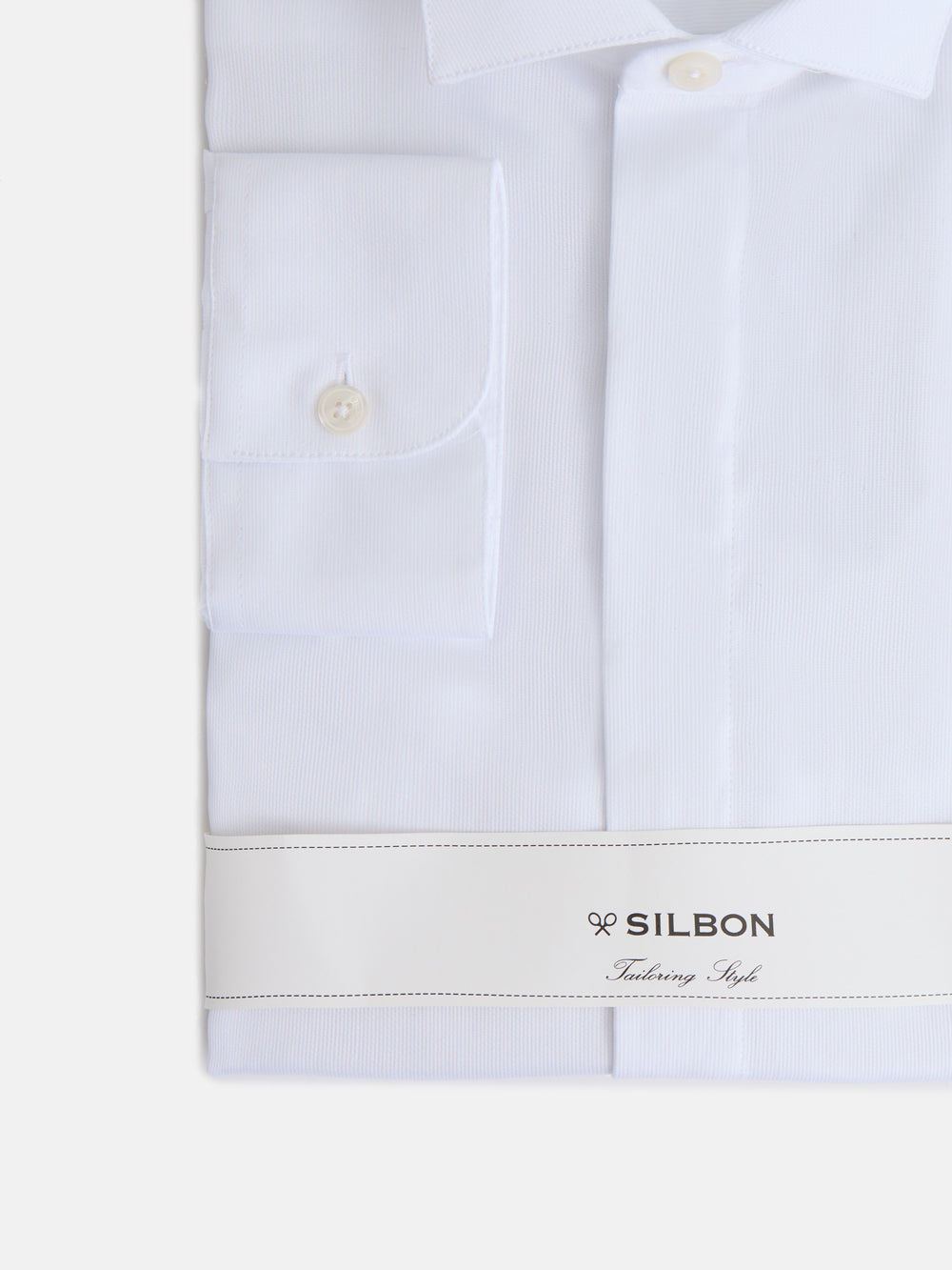Chemise habillée col smoking blanche