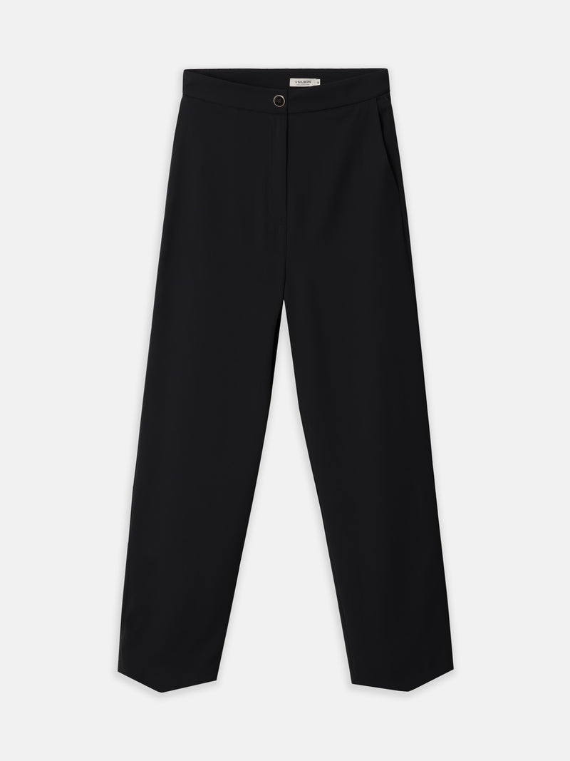 Pantalon femme classique noir