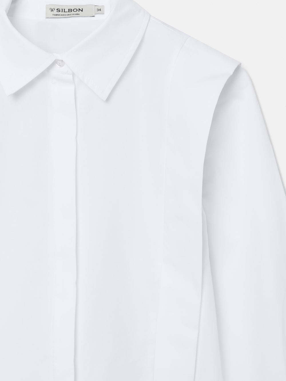 Camisa estruturada branca