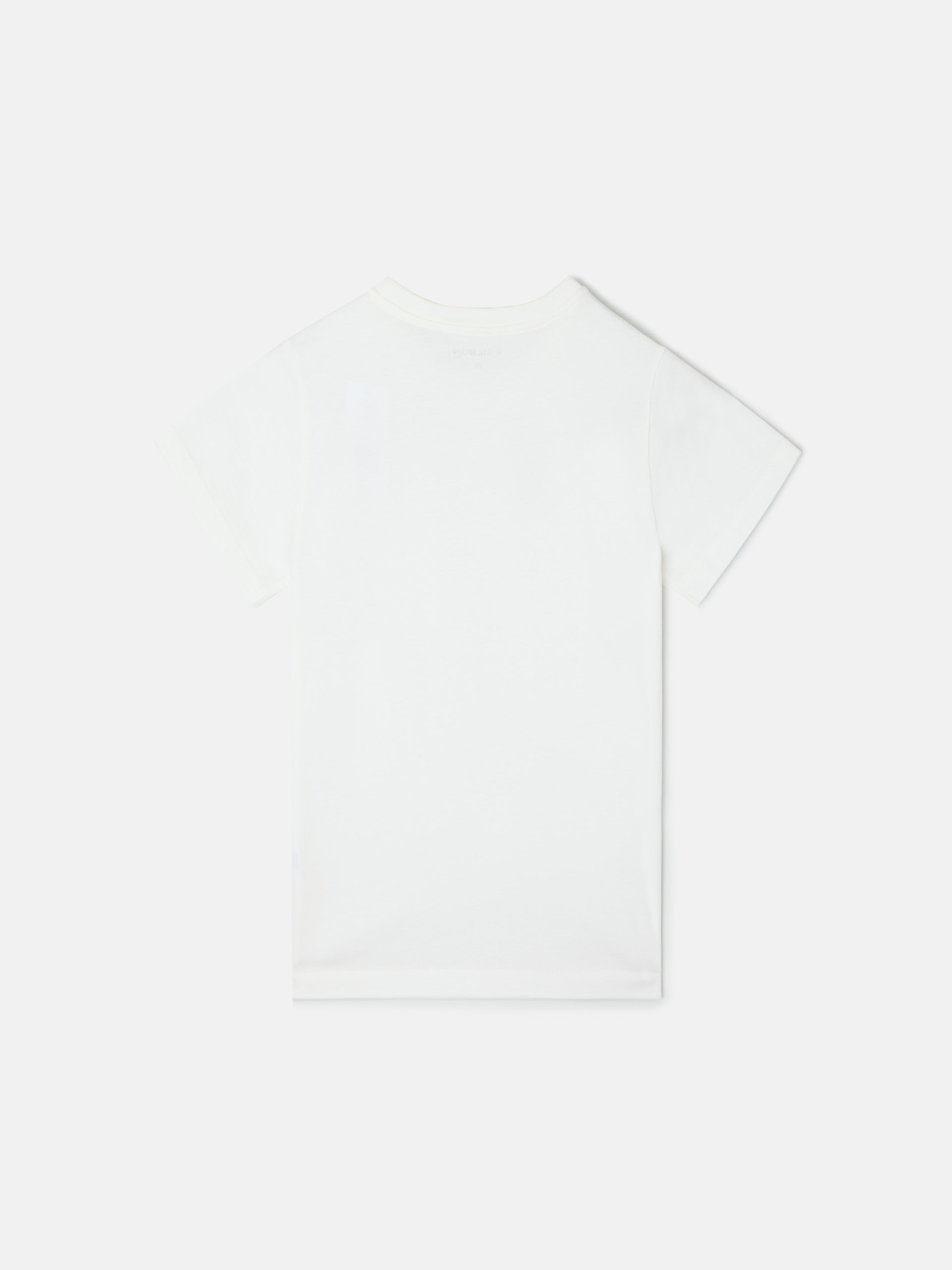 T-shirt kids minilogo branca