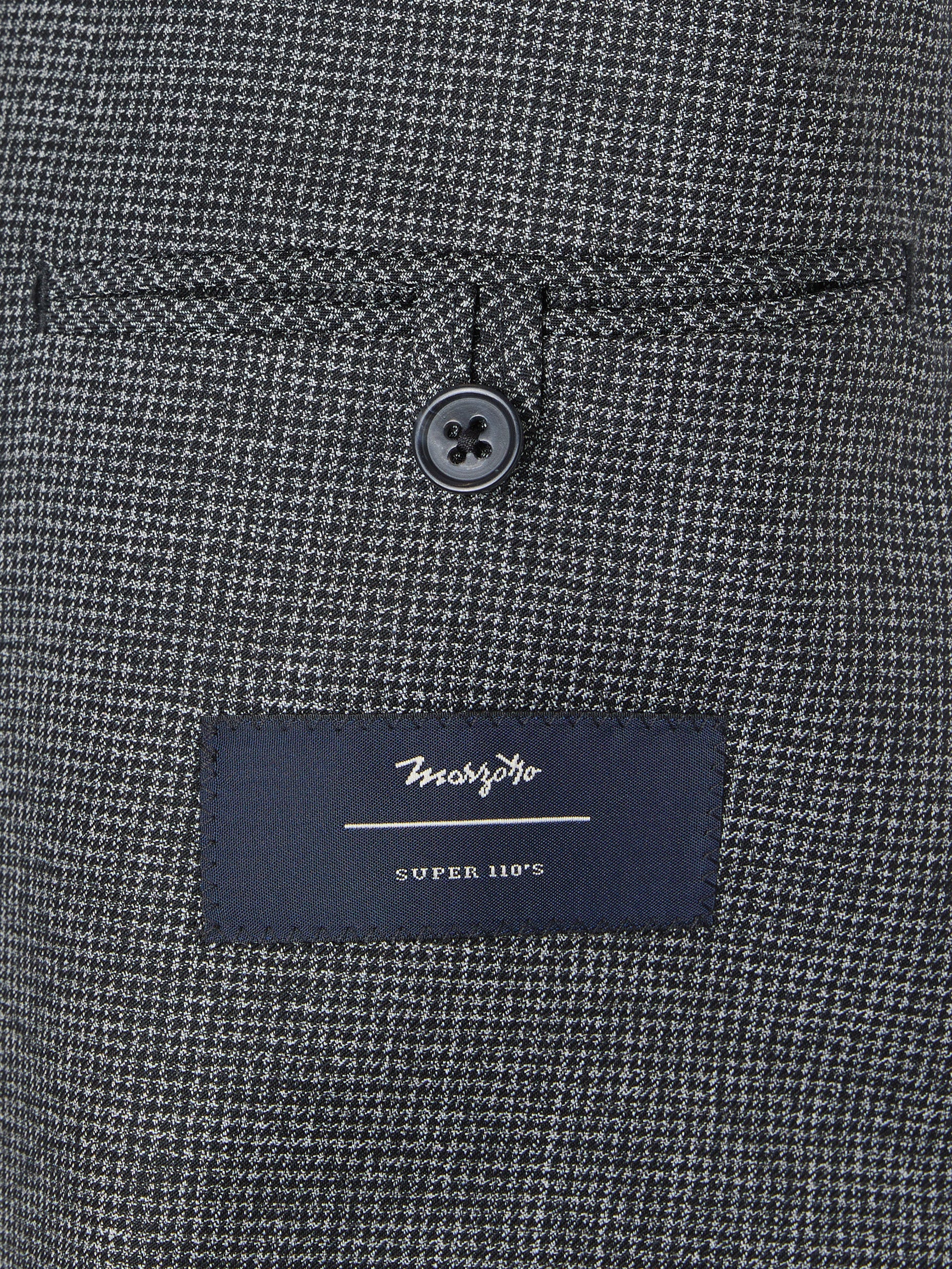 Grey houndstooth suit jacket