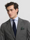 Americana traje clasico principe de gales gris