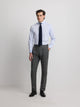 Pantalon traje clasico principe de gales gris