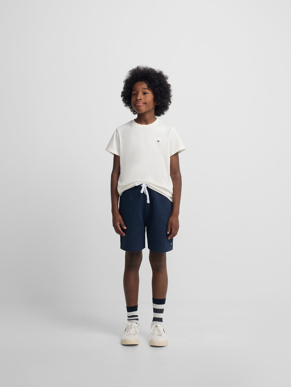 Bermuda deportiva kids azul marino