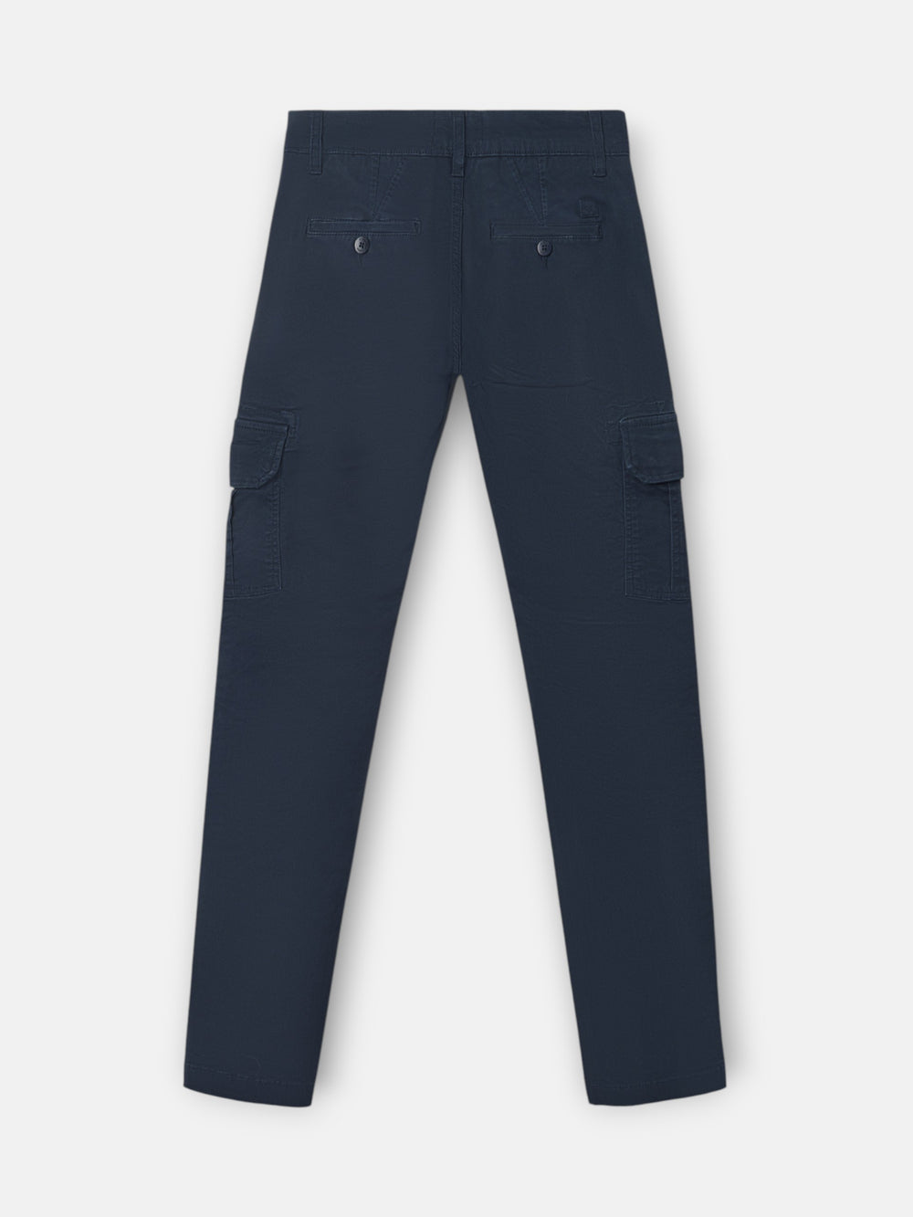 Pantalon cargo casual azul marino