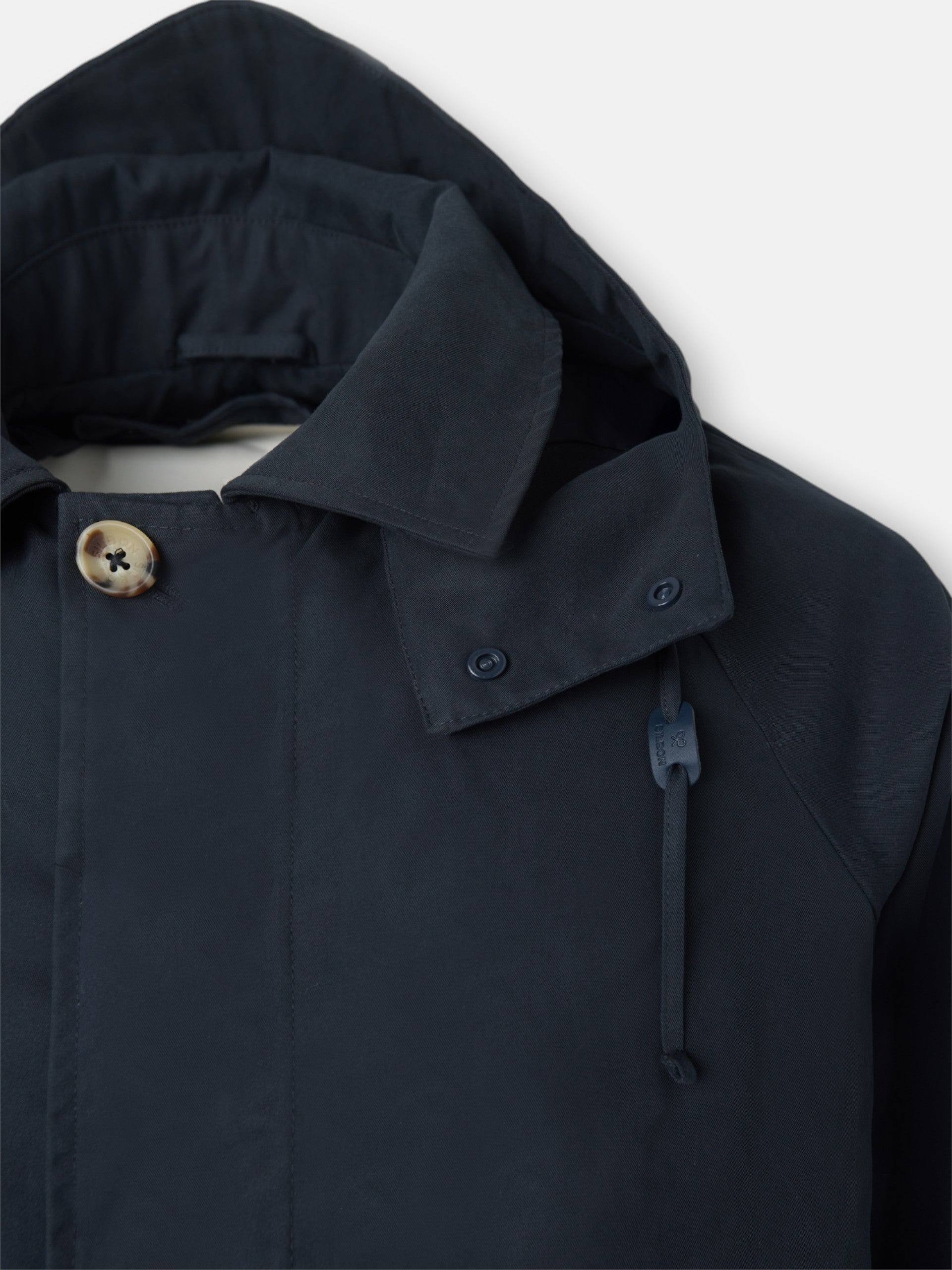 Gabardina azul marino