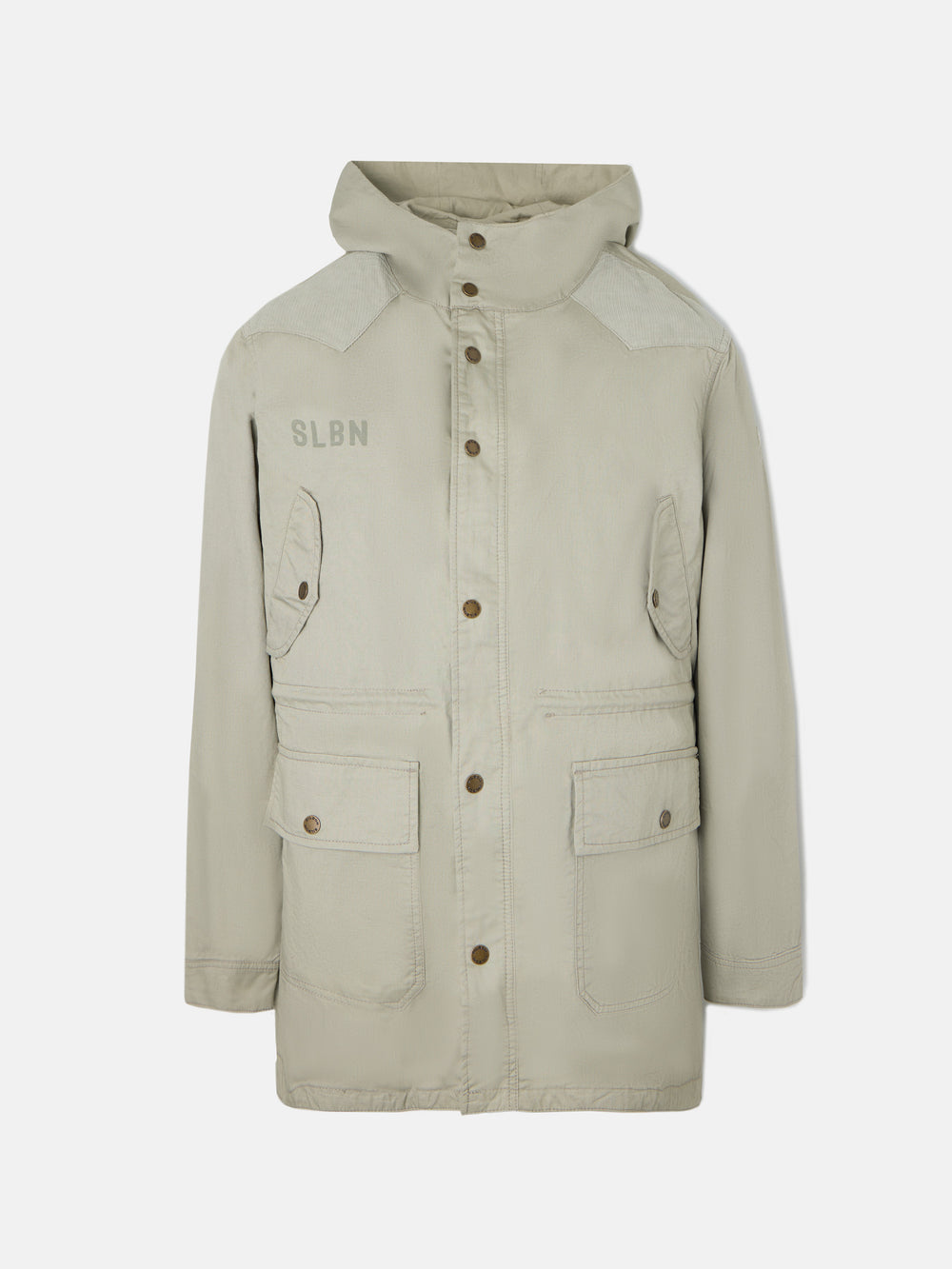Parka garment dye verde