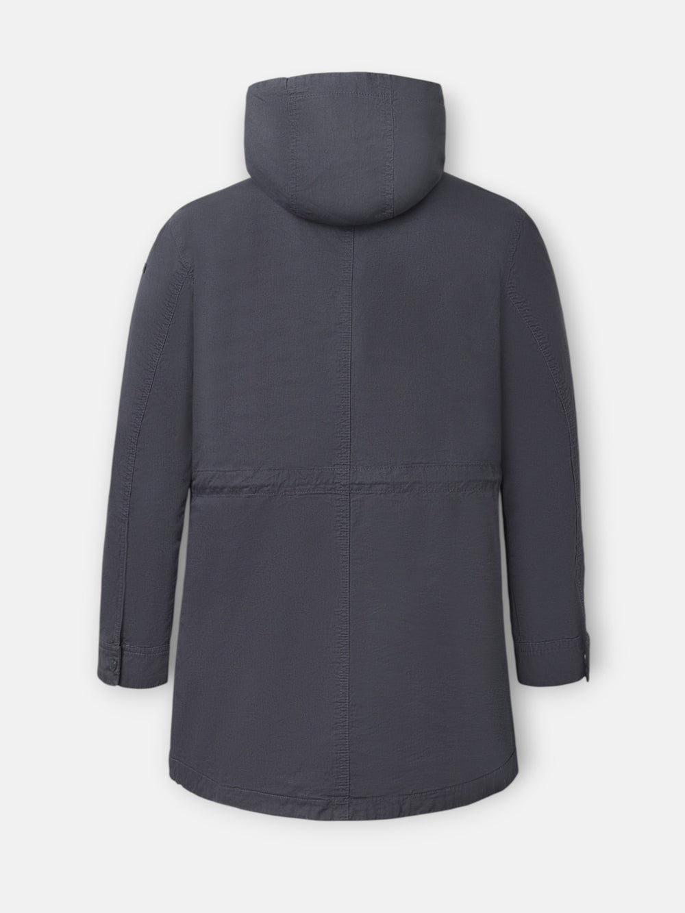 Parka casual azul marino
