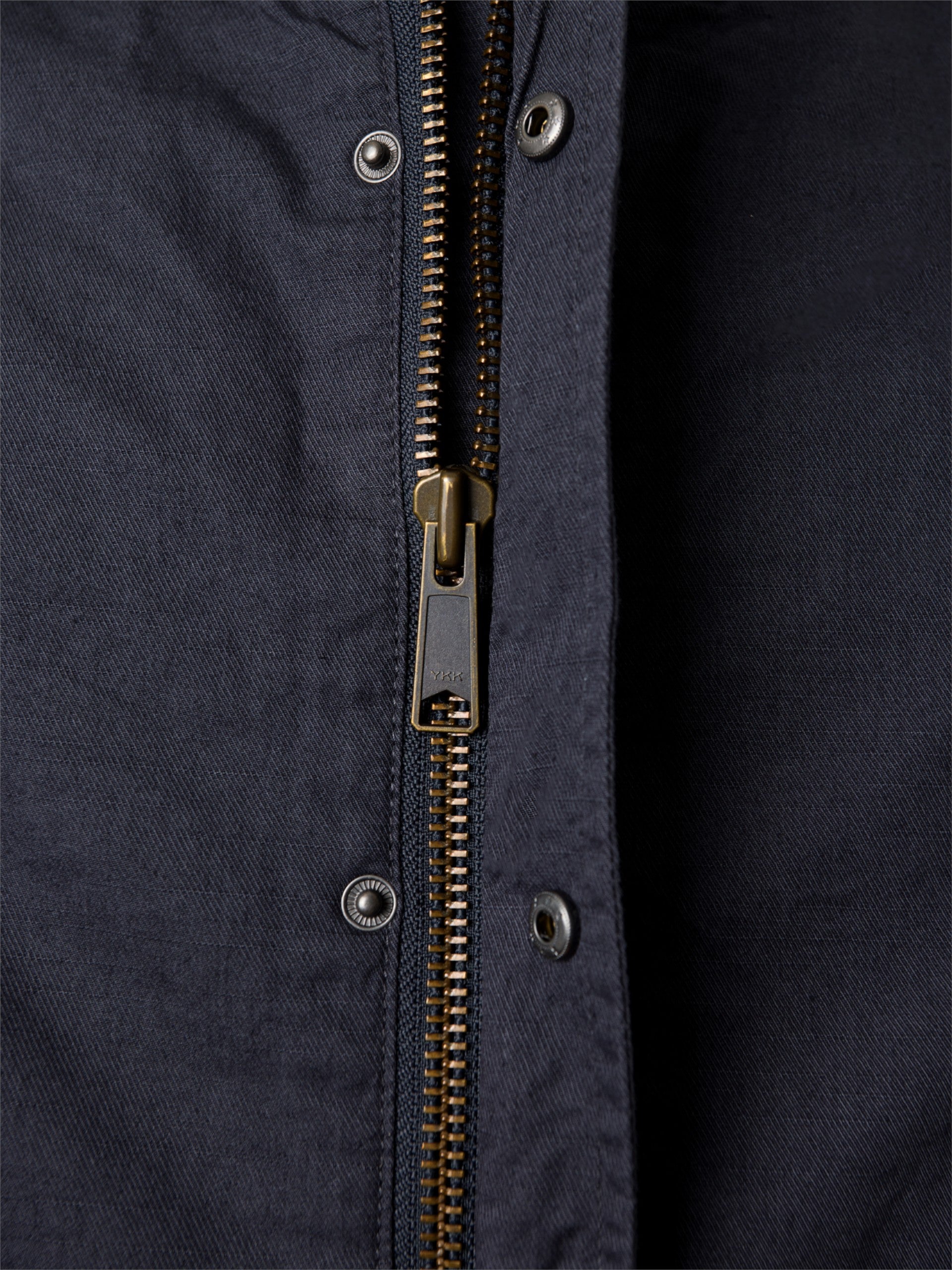Parka casual azul marino